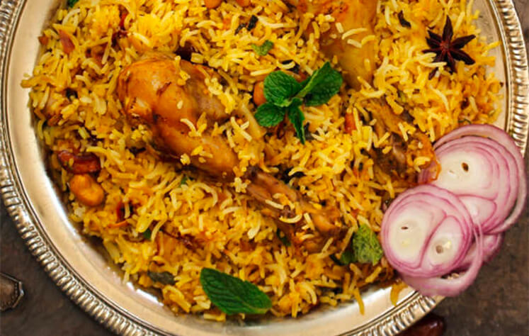 Hyderabadi Chicken Biryani