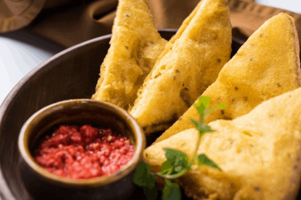 Bread Pudla recipes with LG Spices