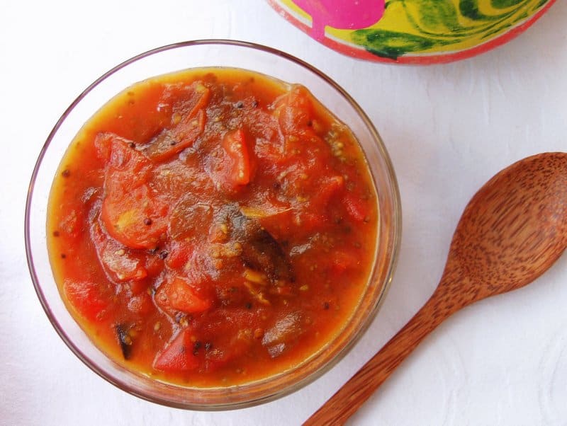 Tomato Chutney Recipe with LG Hing