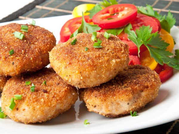 Vegetable Cutlet with Madras Curry Dip with LG Asafoetida (Hing)
