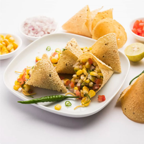 Chatpata Cone Chaat